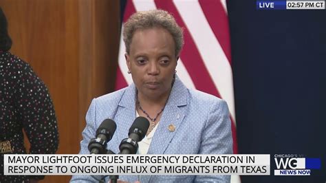 LIVE: Mayor Lightfoot issues emergency declaration over migrant arrivals